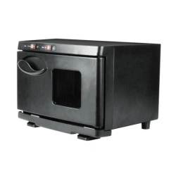 Zwarte handdoekverwarmer