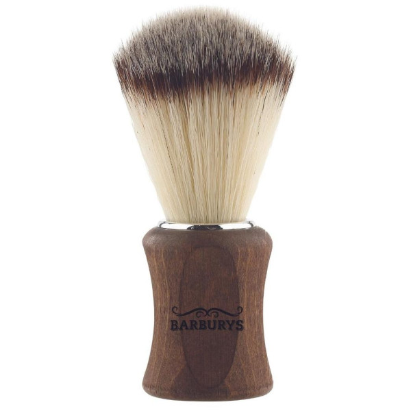 Barburys Techno Walnut Synthetic Hair Shaving Brush