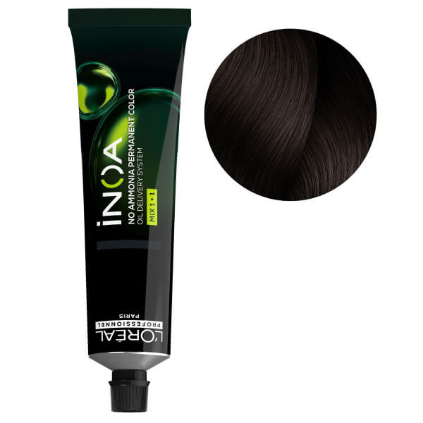 iNOA 5.15 colore per capelli mogano cenere castano chiaro 60ML