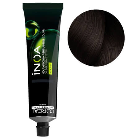 Coloração iNOA 5.15 castanho claro cinza acaju 60ML