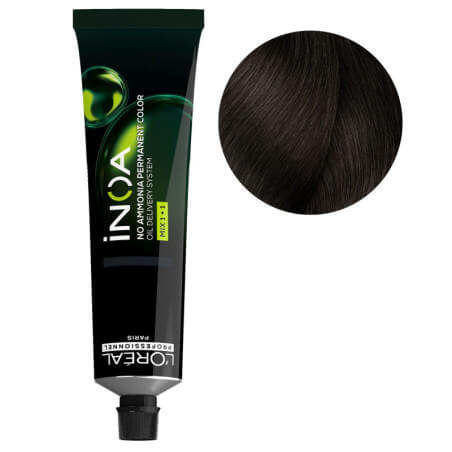 iNOA 5.32 colore per capelli castano chiaro dorato iridescente 60ML