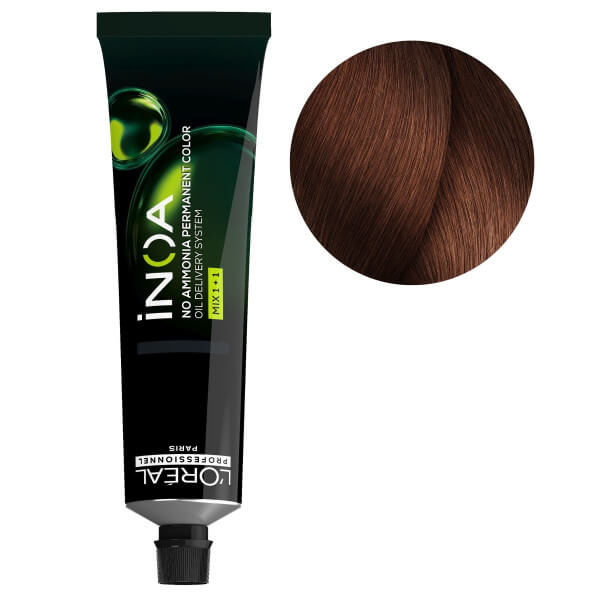 iNOA 6.35 dark blond golden mahogany color 60ML