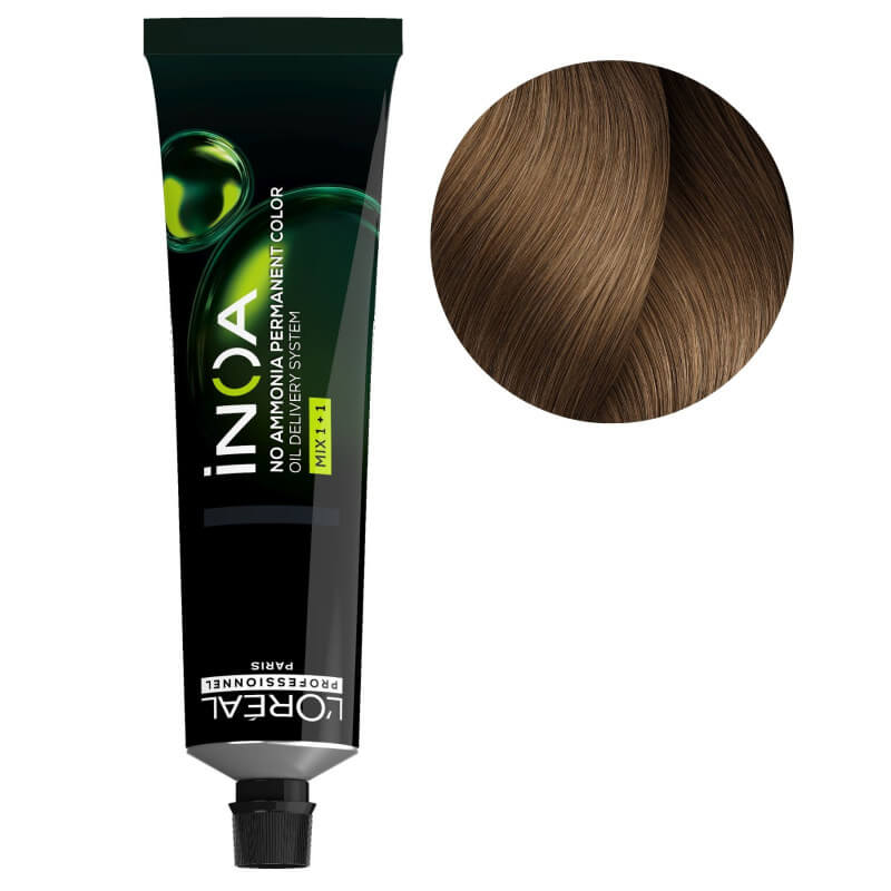 iNOA 8.12 iridescent light blonde ash coloring 60ML