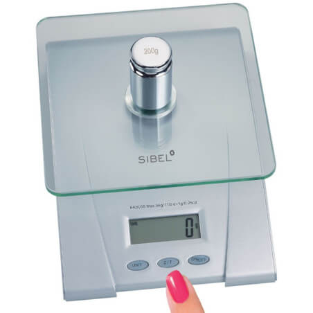 Balança digital 3 kg Sibel Balança digital 3 kg Sibel