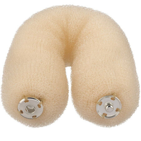Bun krullend nylon blond 23cm Sibel Bun krullend nylon blond 23cm Sibel