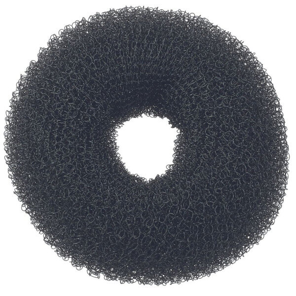 Bun crêpe nylon zwart Sibel 8cm