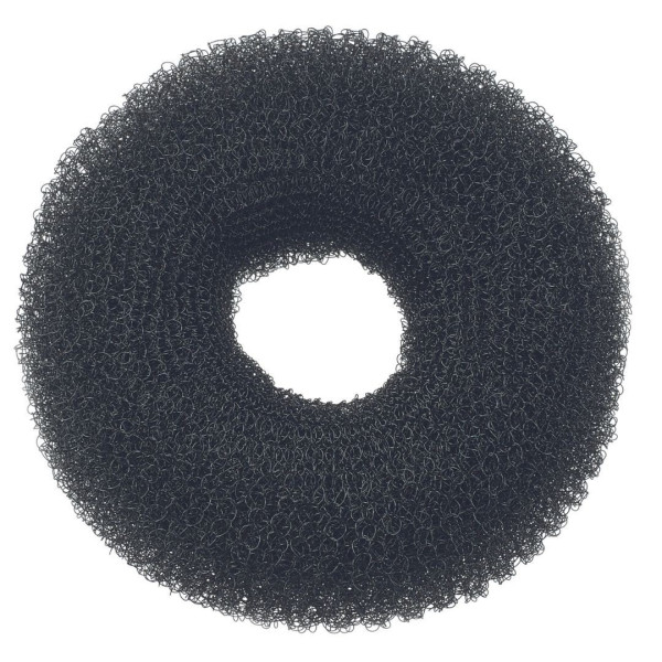 Schwarzes Nylon-Kreppe-Haargummi Sibel 9cm