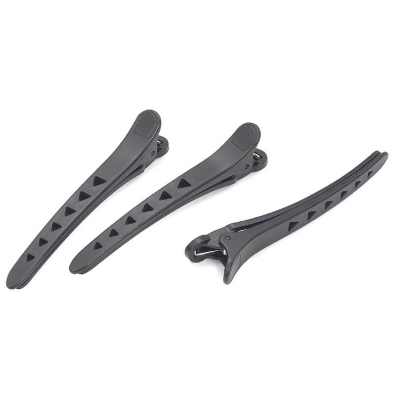 6 grampos de cabelo 100% plástico reciclado Sibel