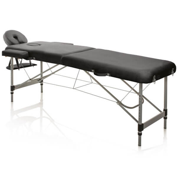 Cama de alumínio preto Master.