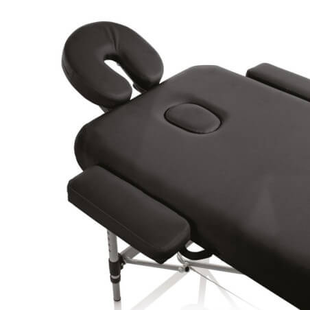 Cama de alumínio preto Master.
