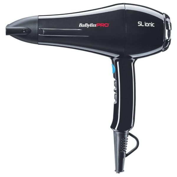 Sèche-cheveux BaByliss Pro SL ionic Ionic noir 1800W Sèche-cheveux BaByliss Pro SL ionic Ionic noir 1800W
