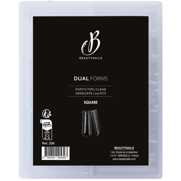 Soft Gel Tips Kapseln Sargform Beauty Nails 500 Stück