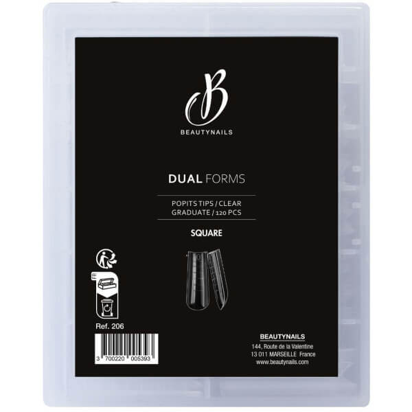 Capsules Soft Gel Tips forme Coffin Beauty Nails 500 pièces Capsules Soft Gel Tips forme Coffin Beauty Nails 500 pièces