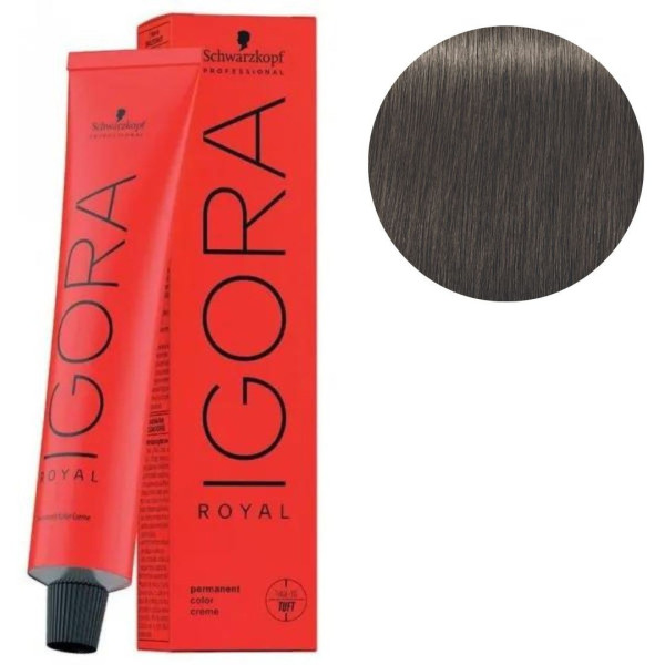 Igora Royal 6-12 Dark blonde ash plus 60 ML