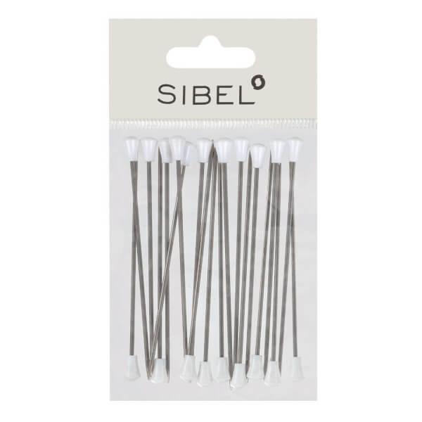 Conjunto de 20 alfinetes de metal 70mm Sibel Conjunto de 20 alfinetes de metal 70mm Sibel