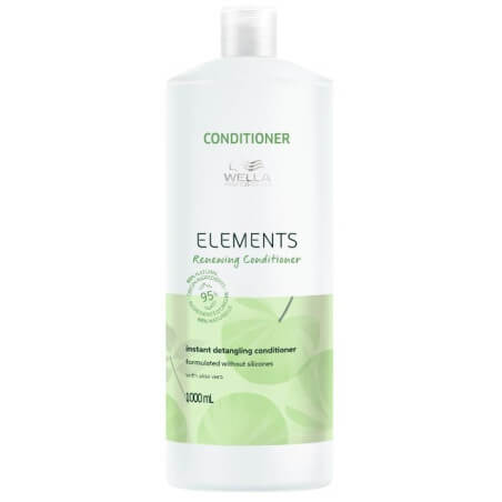 Herstellende conditioner Renewing Elements van Wella, 1 liter.
