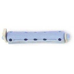 Bobes de permanente cinza/azul curto Shophair