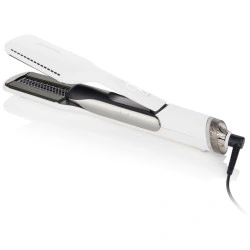 Alisador secador Duet Style 2-em-1 branco ghd