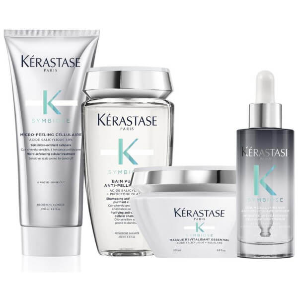 Routine anti-pelliculaire cuir chevelu sec Symbiose Kérastase Routine anti-pelliculaire cuir chevelu sec Symbiose Kérastase