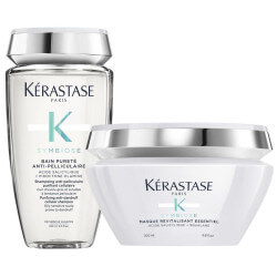 Duo anti-caspa couro cabeludo oleoso Symbiose Kérastase