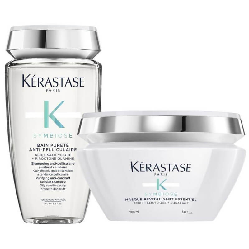 Duo anti-caspa couro cabeludo oleoso Symbiose Kérastase