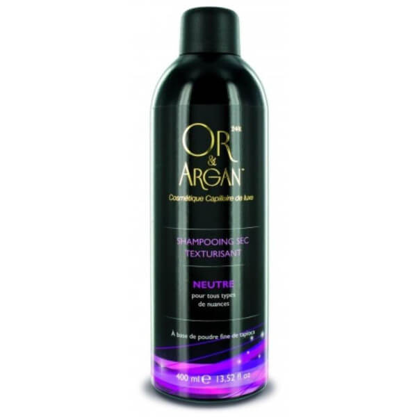 Shampooing secco texturizzante con riflessi neutri ORO & ARGAN 400ML