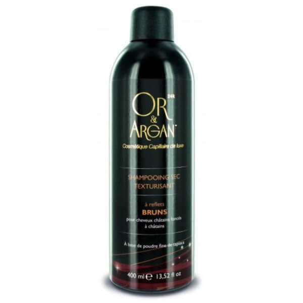 Shampoo secco testurizzante riflessi castani ORO & ARGAN 400ML