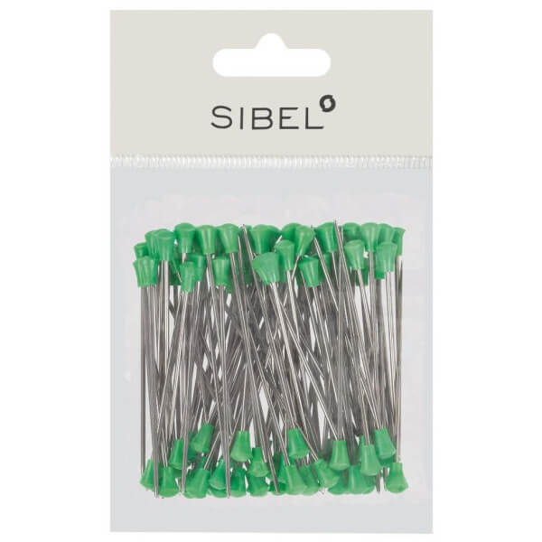 Set di 100 pezzi di spilli in metallo da 60 mm Sibel