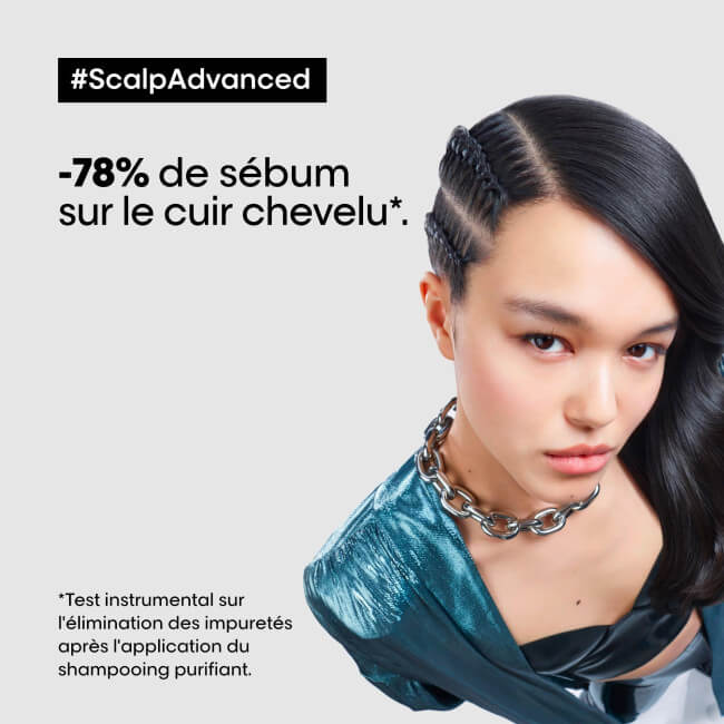 Champô anticaspa clarificante Scalp Advanced L'Oréal Professionnel 1,5L