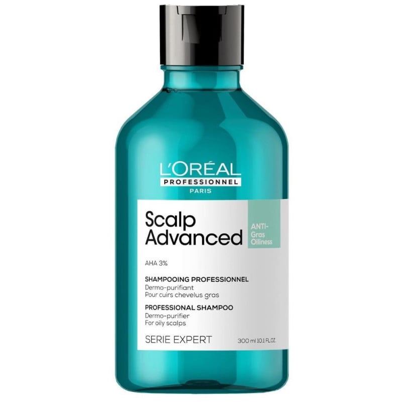 Shampooing purifiant cheveux gras Scalp Advanced L'Oréal Professionnel 1,5L