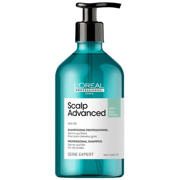 Shampooing purifiant cheveux gras Scalp Advanced L'Oréal Professionnel 1,5L