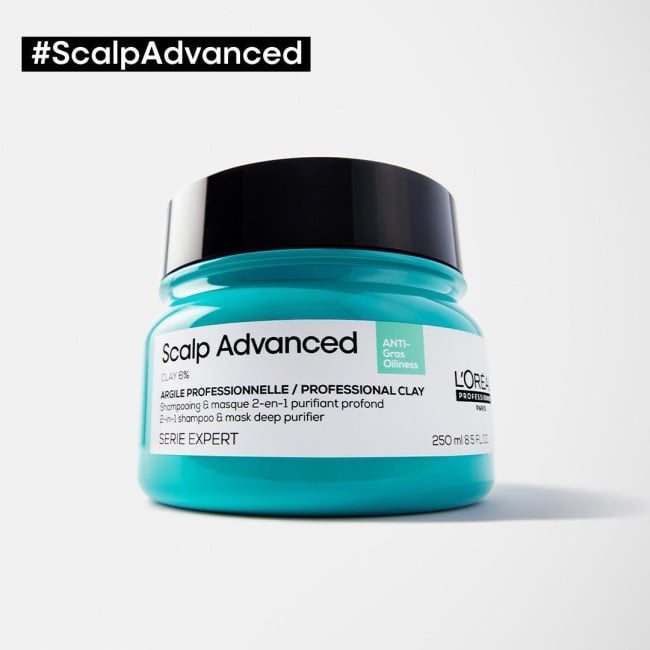 Shampooing purifiant cheveux gras Scalp Advanced L'Oréal Professionnel 300ML