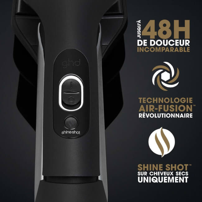 Lisseur séchant Duet Style 2-en-1 noir ghd