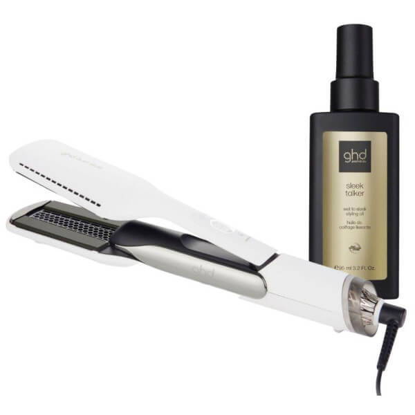 Plancha de pelo en seco GHD Duet Style 2 en 1 negra