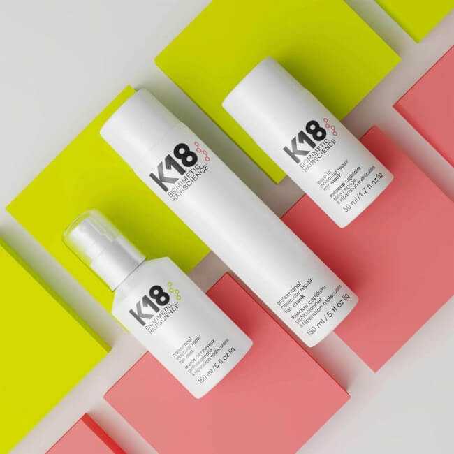 Bruma profissional reparadora para cabelos K18 150ML