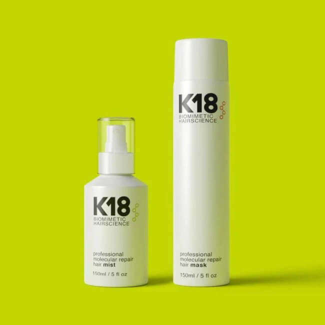 Bruma profissional reparadora para cabelos K18 150ML