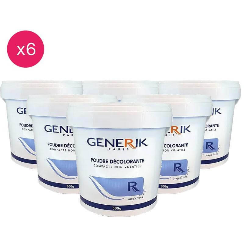 Poudre de décoloration bleue GENERIK 500G Poudre de décoloration bleue GENERIK 500G