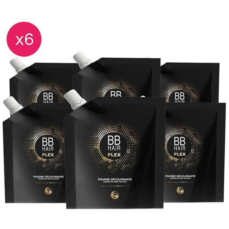 BBHAIR PLEX bleaching powder 500 GR - 9 TONS Générik