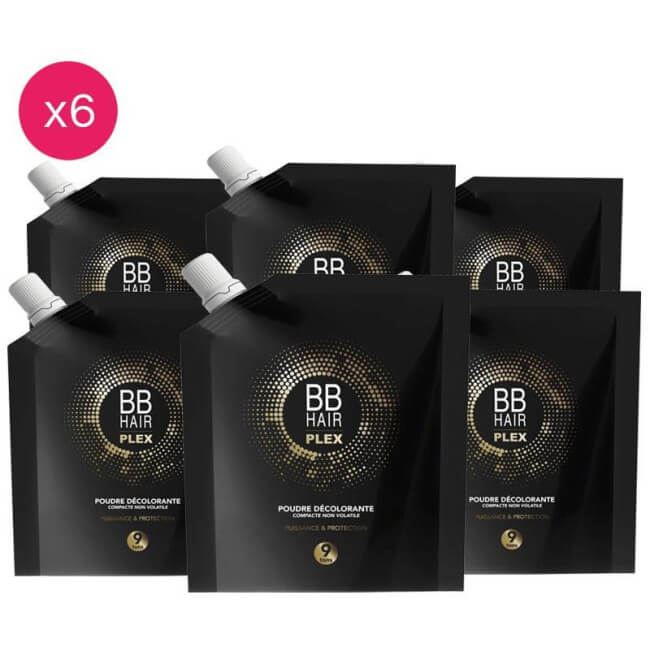 Poudre décolorante 9 tons BBHair Plex GENERIK 500G