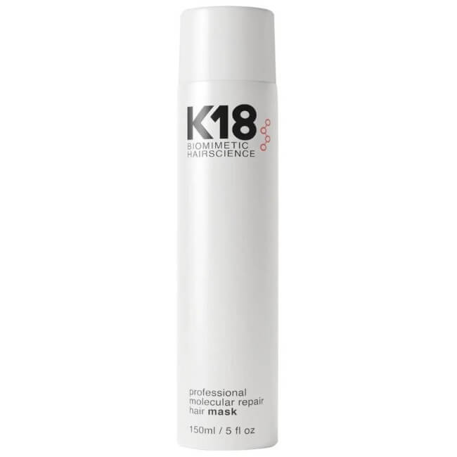 Professionelle Haarmaske mit molekularer Reparatur K18, 150 ml.