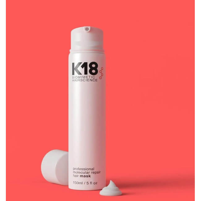 Professionelle Haarmaske mit molekularer Reparatur K18, 150 ml.