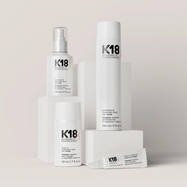 Professional hair mask with molecular repair K18 150ML