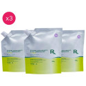 Pack de 3 poudres décolorante 7 tons sans ammoniaque Generik 500G
