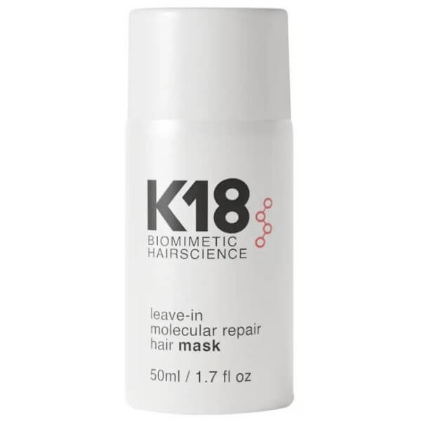 Maschera per capelli professionale con riparazione molecolare K18 da 50 ml.