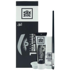 Kit de tintura para cílios e sobrancelhas Magnifik Generik n°1 Preto