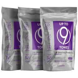Poudre décolorante violette Life Farmavita 3x500G