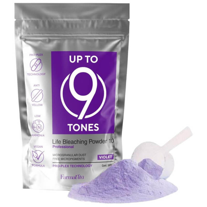 Pó descolorante violeta Life Farmavita 500g