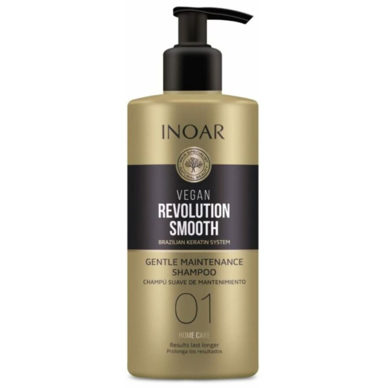 Shampoo liscio rivoluzione vegana Inoar 350ML