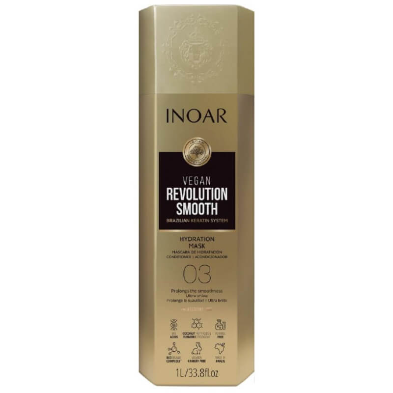 Inoar Revolution glatte vegane Maske 1L