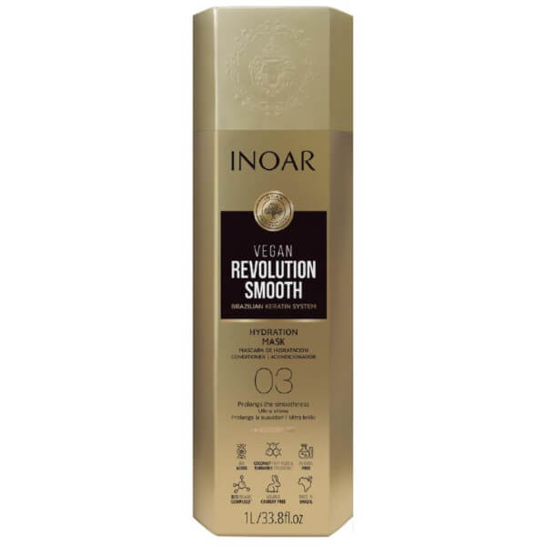 Inoar Revolution glatte vegane Maske 1L